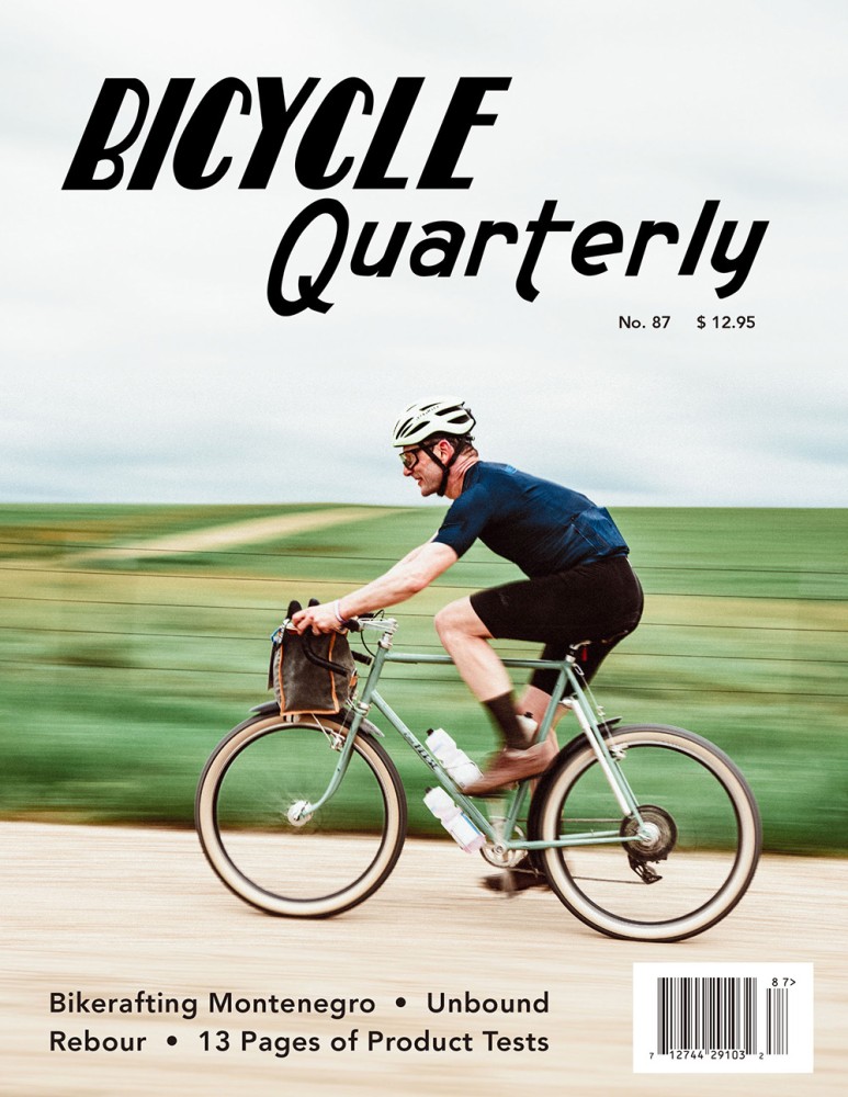 Bicycle Quarterly Issue 87